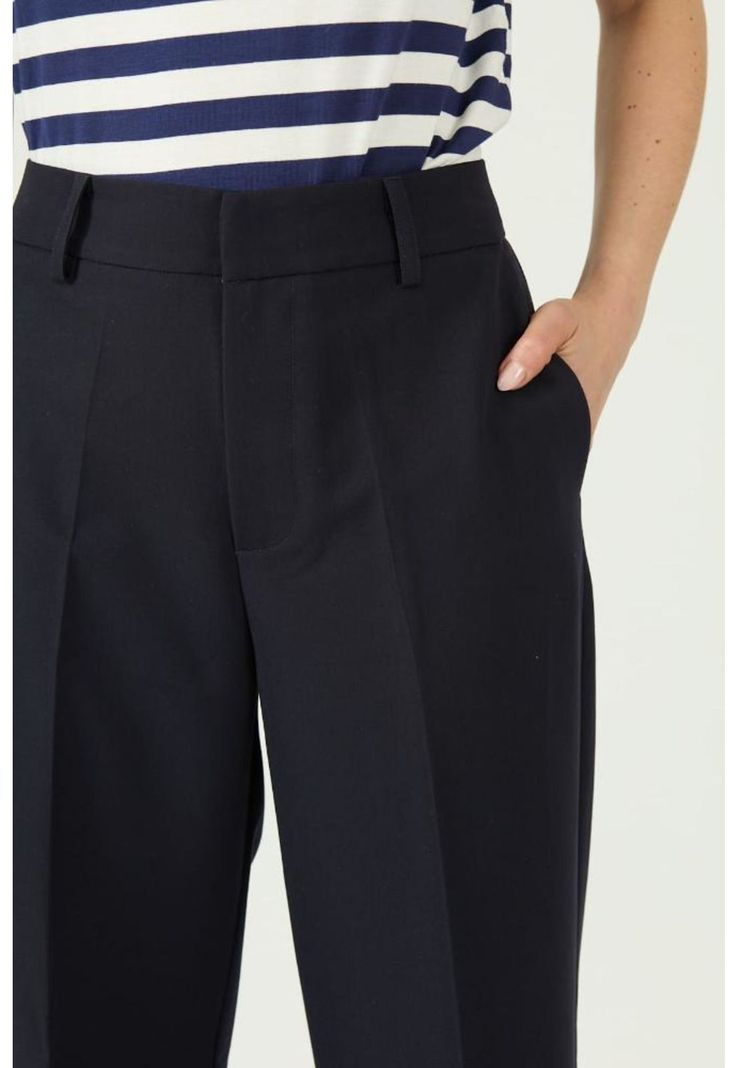 Pantalon straight azul marino PRIVILEGE 1100-2