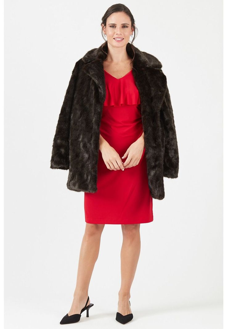Vestido rojo PRIVILEGE 10-0