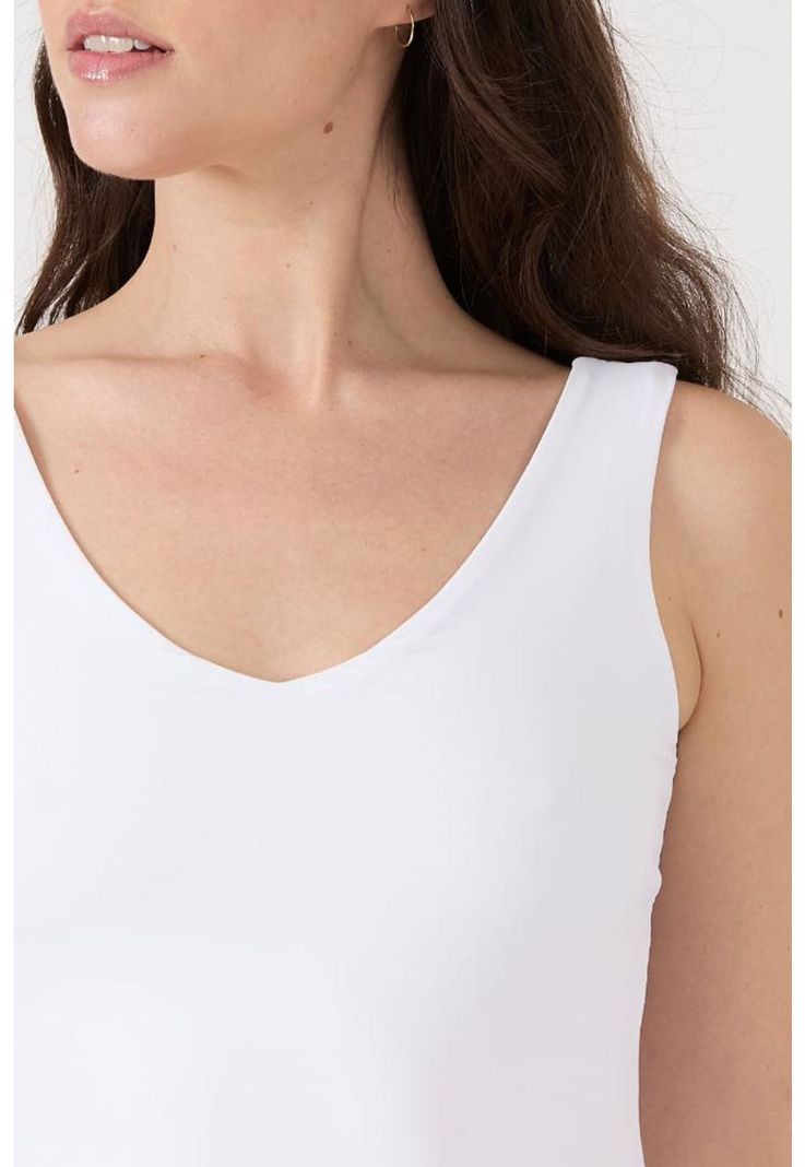 Polera poliamida blanca PRIVILEGE 1578-4