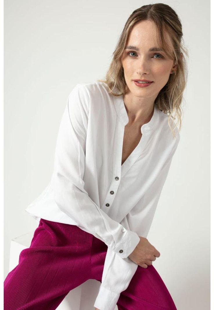 Blusa blanca PRIVILEGE 256-1