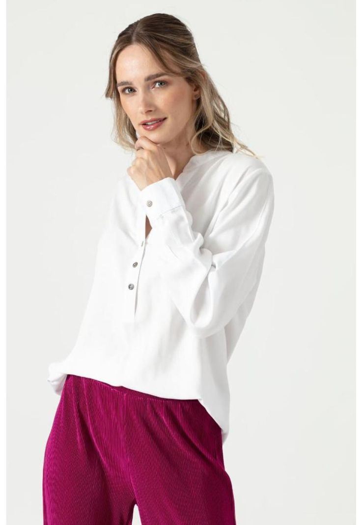 Blusa blanca PRIVILEGE 256-3