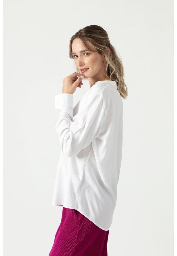Blusa blanca PRIVILEGE 256-4