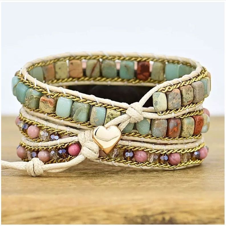 Pulsera piedras naturales para Apple Watch Series-1