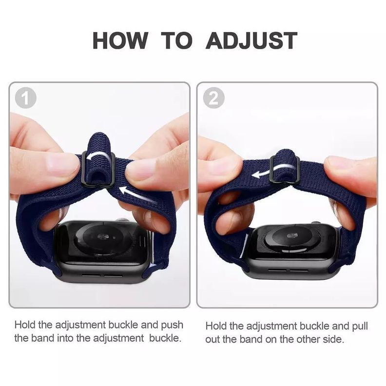 Correa Nylon Trenzado para Apple Watch Series-3
