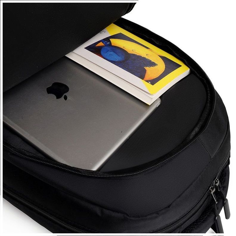 Mochila para Laptop impermeable con puerto USB-5