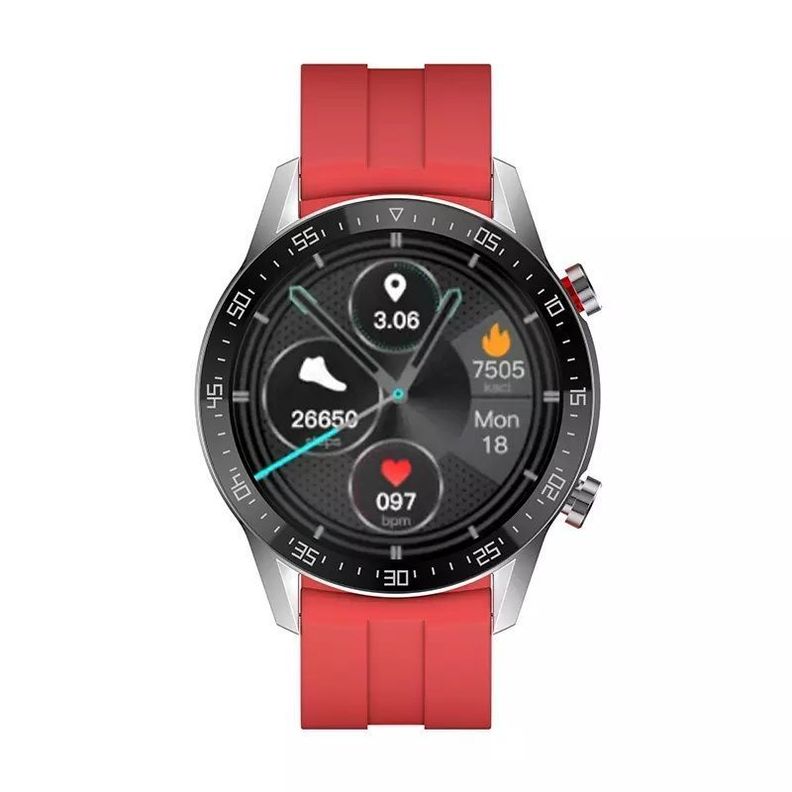 Reloj Inteligente Smartwatch Bluetooth SK7 PLUS Rojo