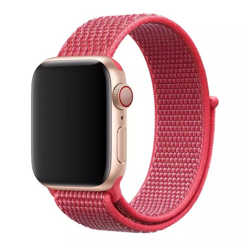 Correa para Apple Watch Nylon Velcro Todas Series-0