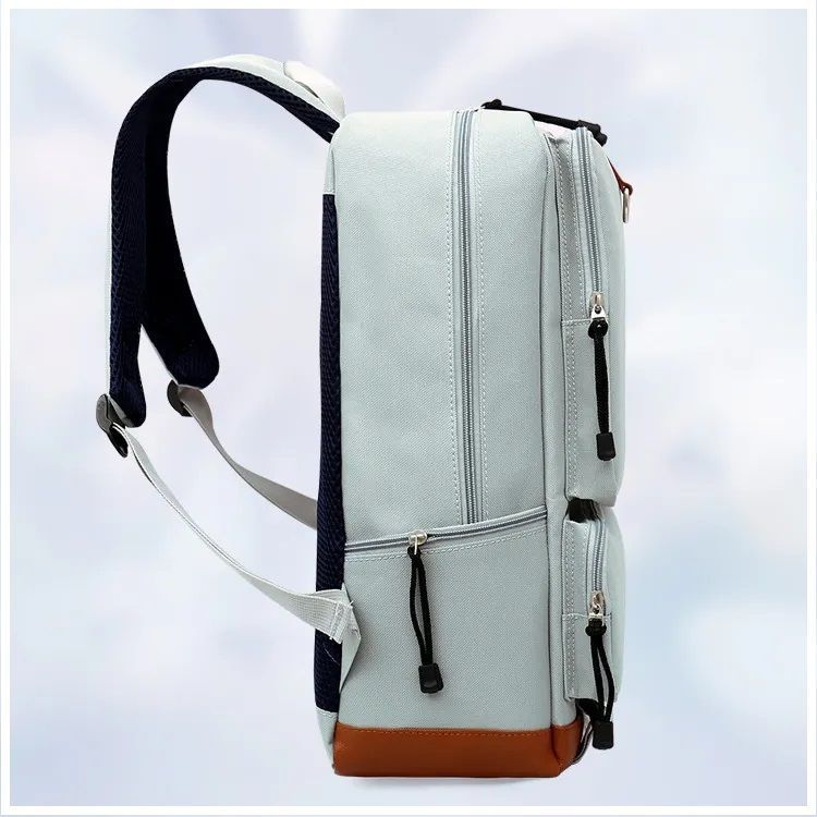 Mochila para Laptop impermeable con puerto USB-0