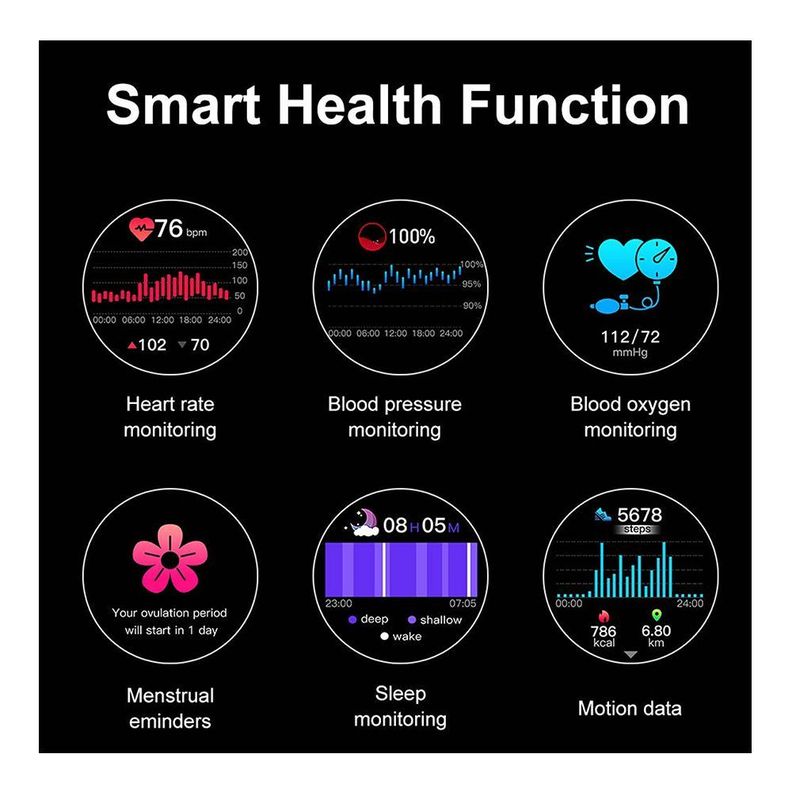 Reloj Inteligente Smartwatch Bluetooth NJH Sport-5