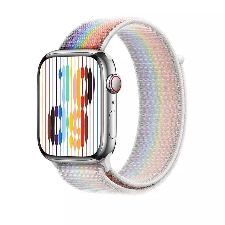 Correa para Apple Watch Nylon Velcro Todas Series-0