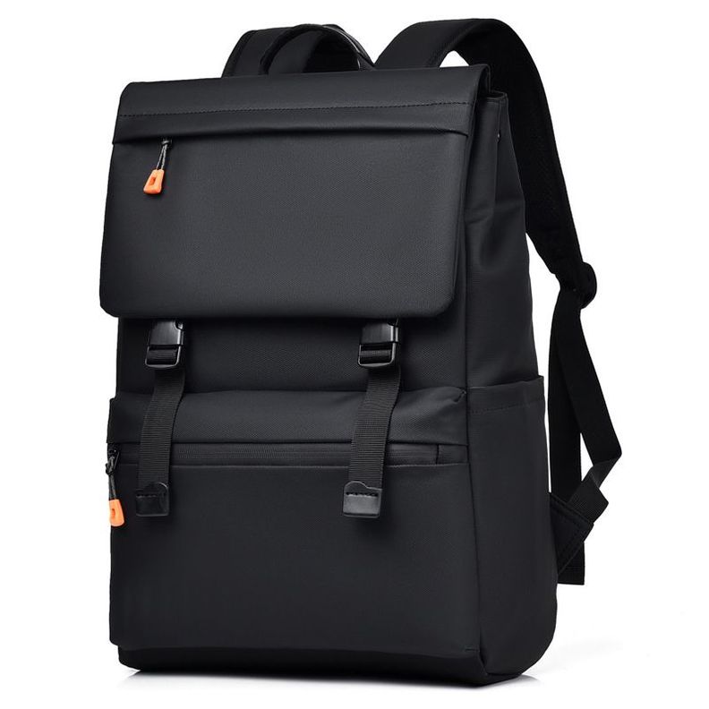 Mochila Premium Negra, Elegante, USB, Waterproof-1