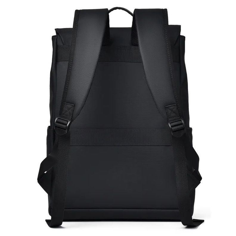 Mochila Premium Negra, Elegante, USB, Waterproof-5