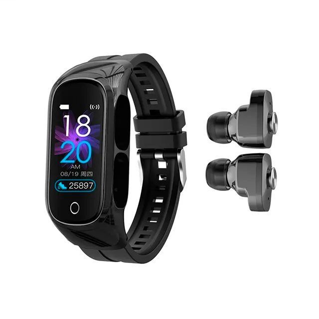 Reloj Smartwatch Bluetooth con Auriculares N8-0