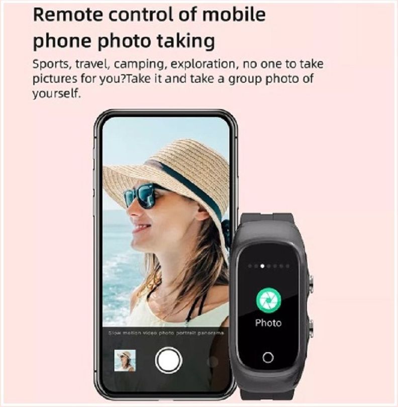 Reloj Smartwatch Bluetooth con Auriculares N8-4