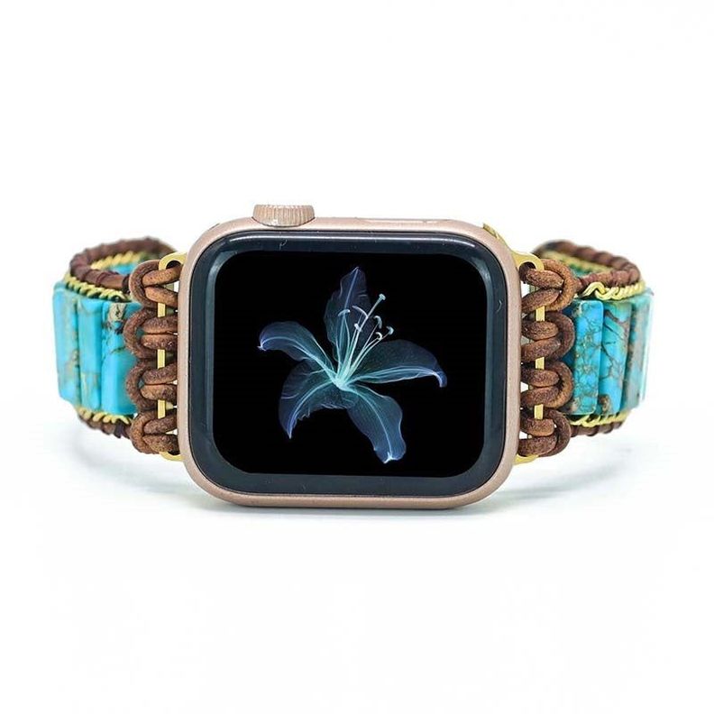 Correa Apple Watch 42/44 mm turquesa