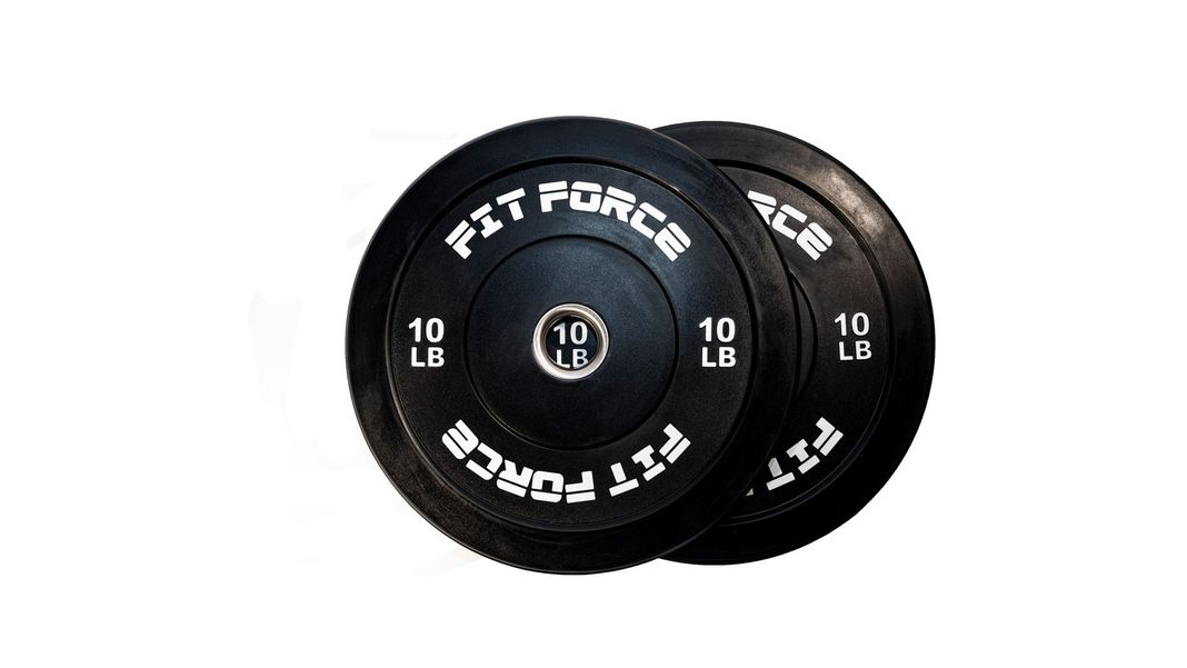 Par Discos Olimpicos Bumper 10 LB (Total 20 LB)-0