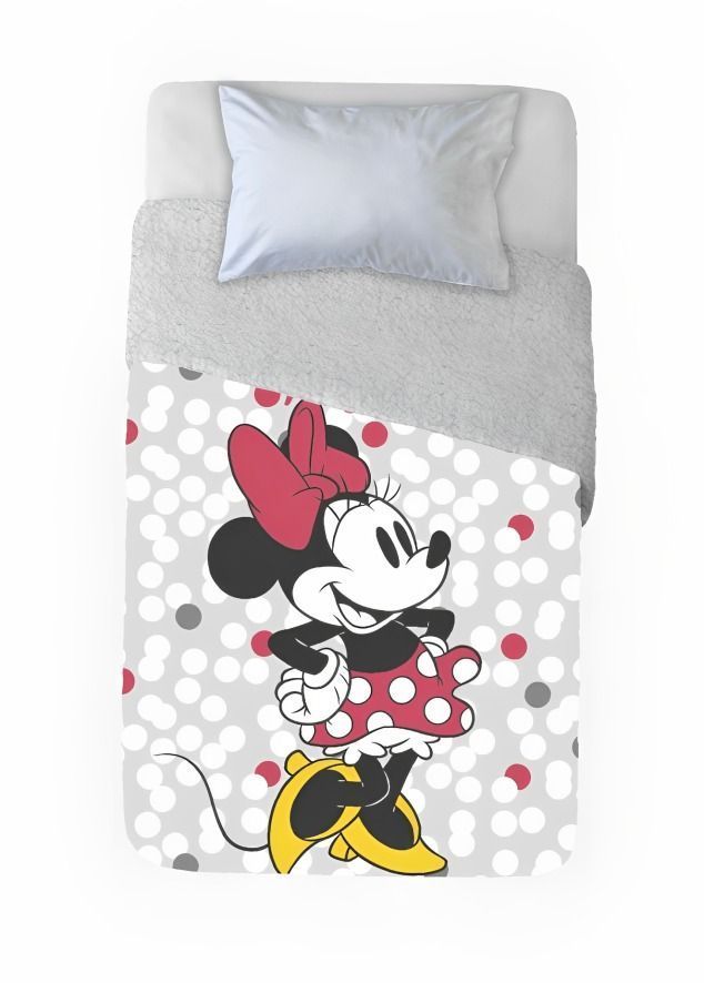 FRAZADA POLAR SHERPA MINNIE-1