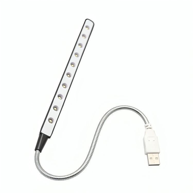Lampara Led Usb Linterna Flexible Notebook-0
