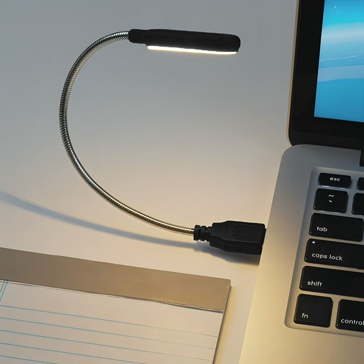 Lampara Led Usb Linterna Flexible Notebook-2