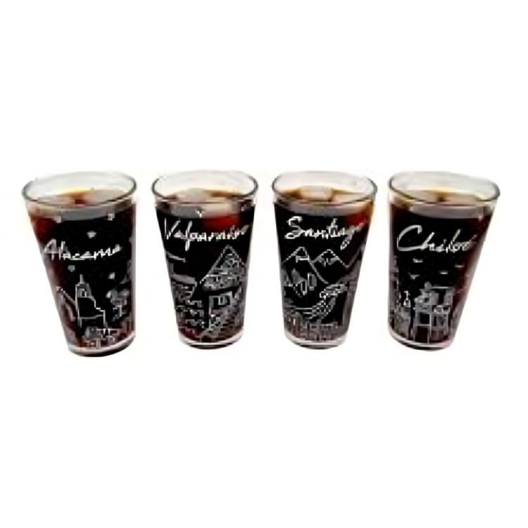 SET 4 VASOS CITY COLLECTION GLASSO-2