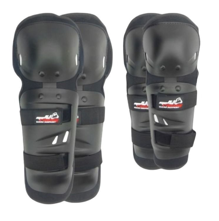 RODILLERA Y CODERA PARA MOTO CORTA MOTTO RACING 4 PCS -1