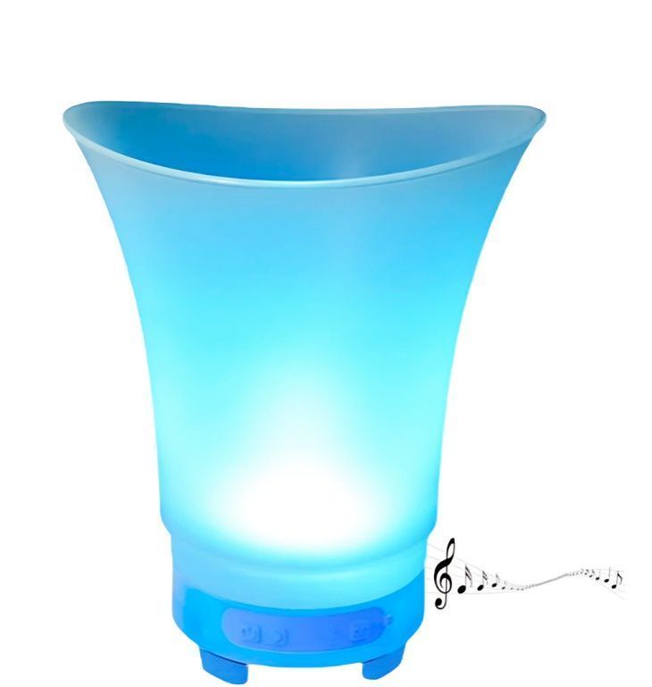 PARLENTE RECARGABLE K036 HIELERA CON LUZ RGB  -0