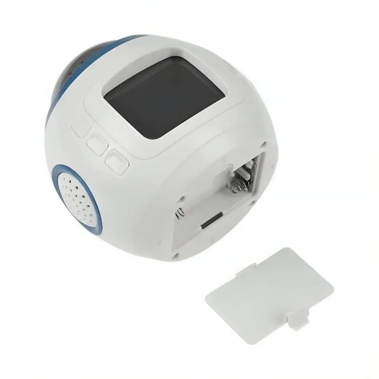 Reloj Despertador Digital Luz Led Estrellas Sonido-1