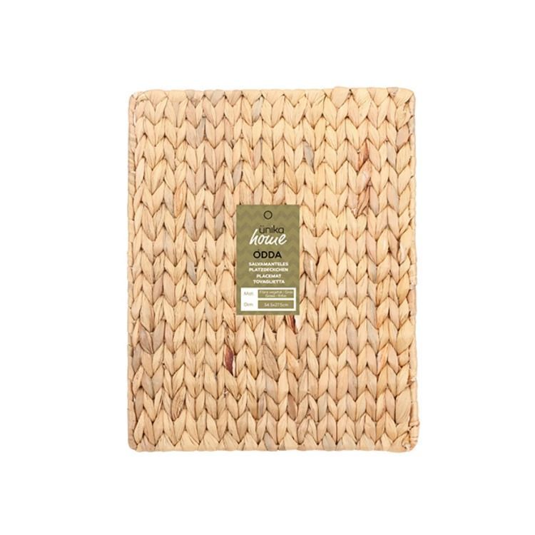 SET X 2 SALVAMANTELES 34.5X27.5CM RATTAN -1