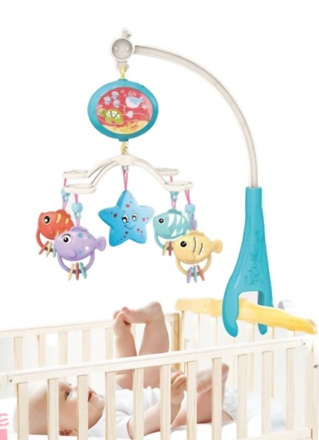 Movil Infantil Estrella y Cielos Nocturnos cod. (668-113) Celeste
