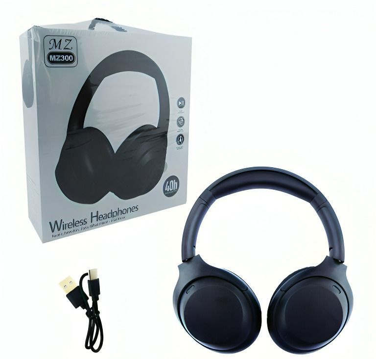 AUDIFONO CINTILLO BLUETOOTH MOD.MZ30 NEGRO-2