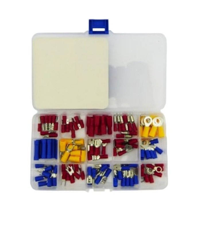 TERMINAL FASTON SURTIDO APROX 120 PCS PARA CABLE AUTO -0
