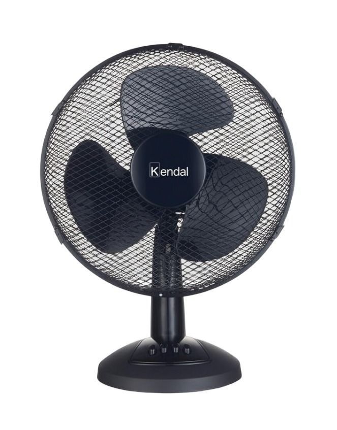 Ventilador Sobremesa 12 Pulgadas KVS-12DN Negro Kendal-0