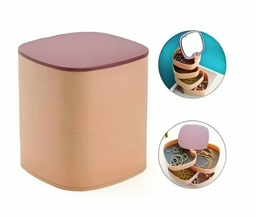 Organizador De Joyas Joyeros Caja Giratoria-1