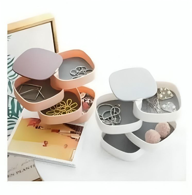 Organizador De Joyas Joyeros Caja Giratoria-3
