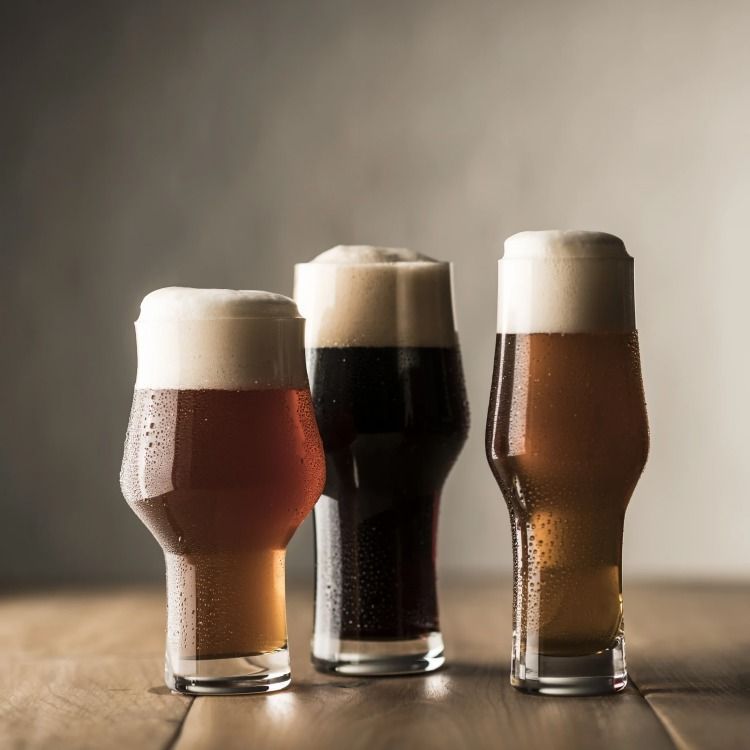 Set 6 vasos cerveceros Stout, Beer Basic-2