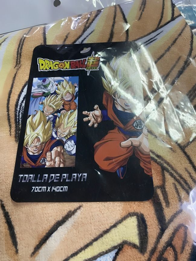 TOALLA PLAYA ALGODON 70X140 DRAGON BALL-2