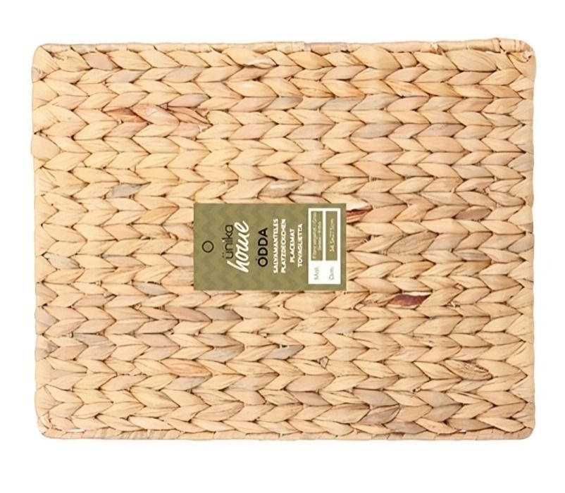 SET X 2 SALVAMANTELES 28X28CM RATTAN CUADRADO -0