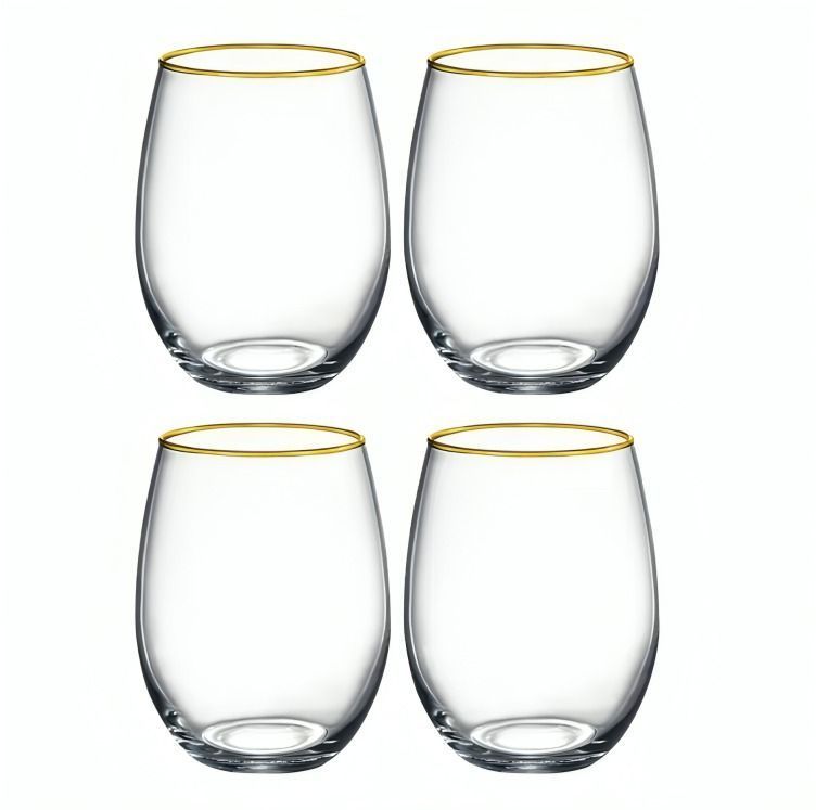 SET 4 VASOS VINO GLASSO-0