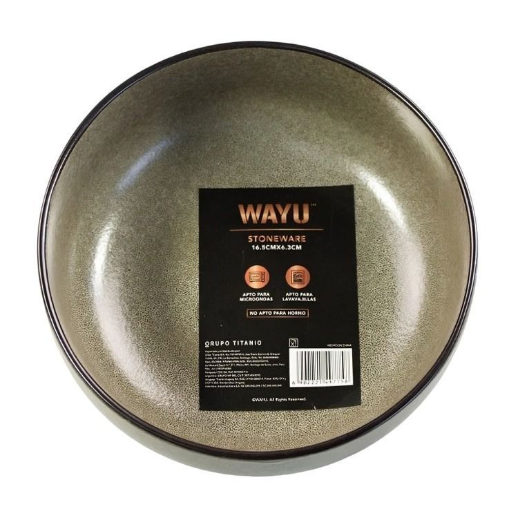 BOWL 17 CM CERAMICA GRES WAYU