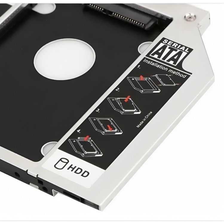 Caddy Adaptador 12.7mm Notebook Sata Hdd Ssd-1