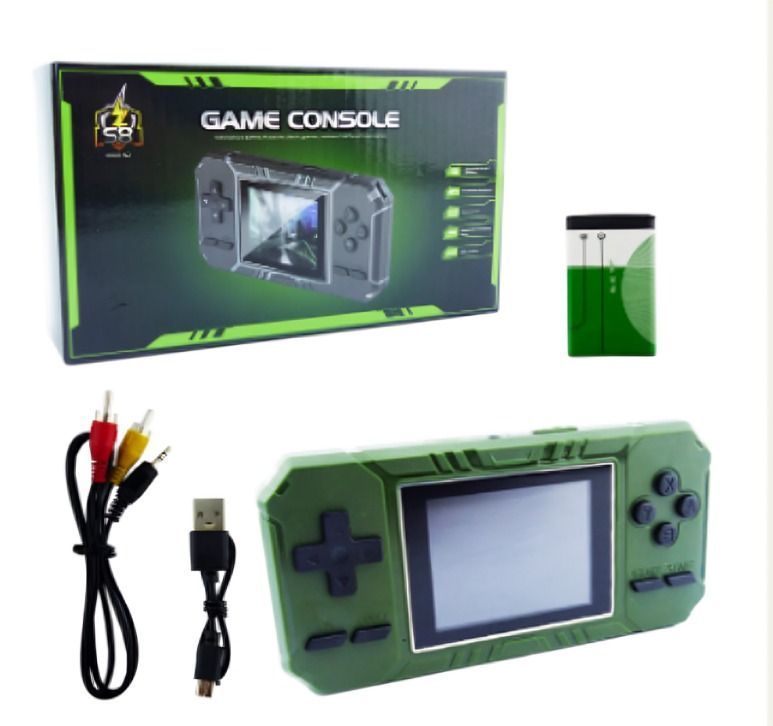 VIDEOJUEGO PORTATIL Y PARA TV CON JUEGO 520 EN 1-2