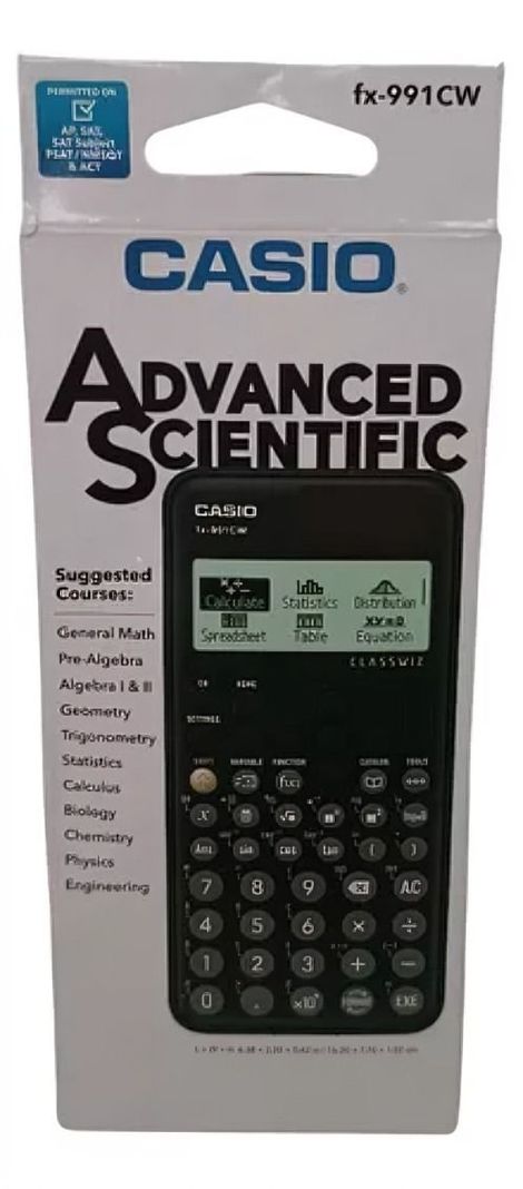Calculadora CASIO cientifica Fx-991a cw-3