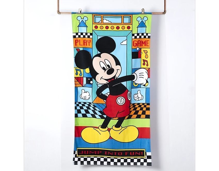 TOALLA PLAYA ALGODON 70X140 MICKEY-0