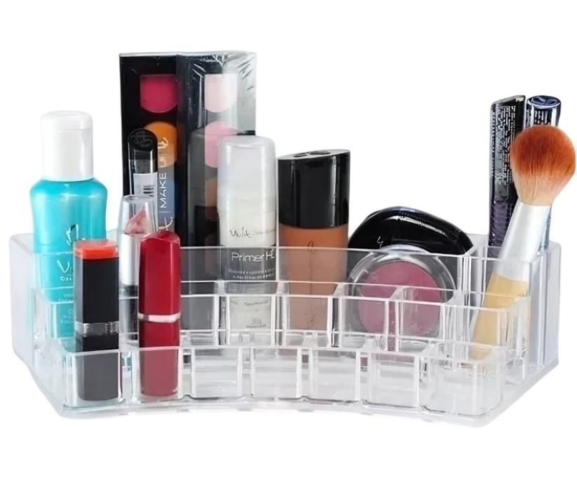 Organizador Cosmetiquero Acrílico Para Labiales-0