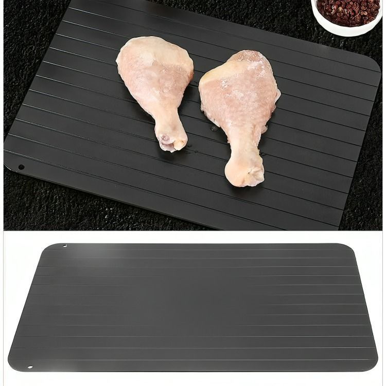Bandeja Tabla De Aluminio Descongeladora Rápida Carne-1