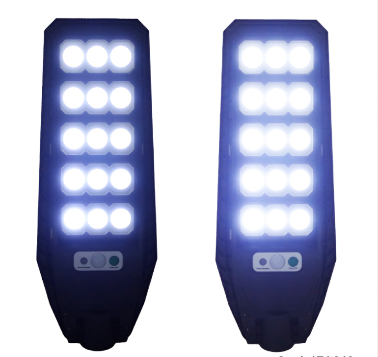 FOCO CON BRAZO SOLAR 500W JORTAN