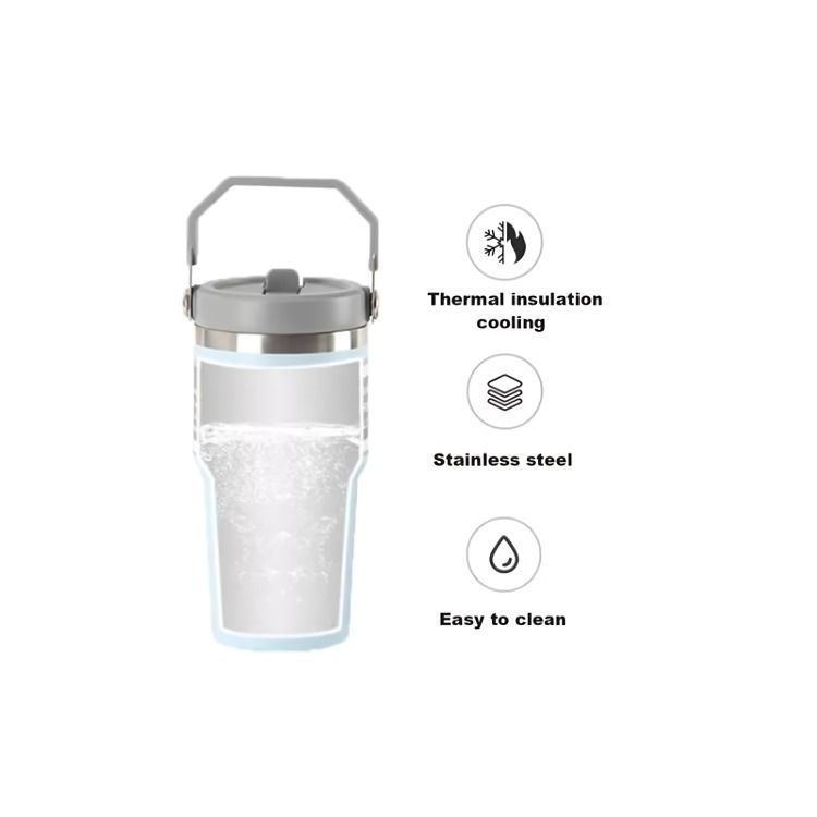 Mug Vaso Termo Mug Para Cafe Agua 600ml Inoxidable-1