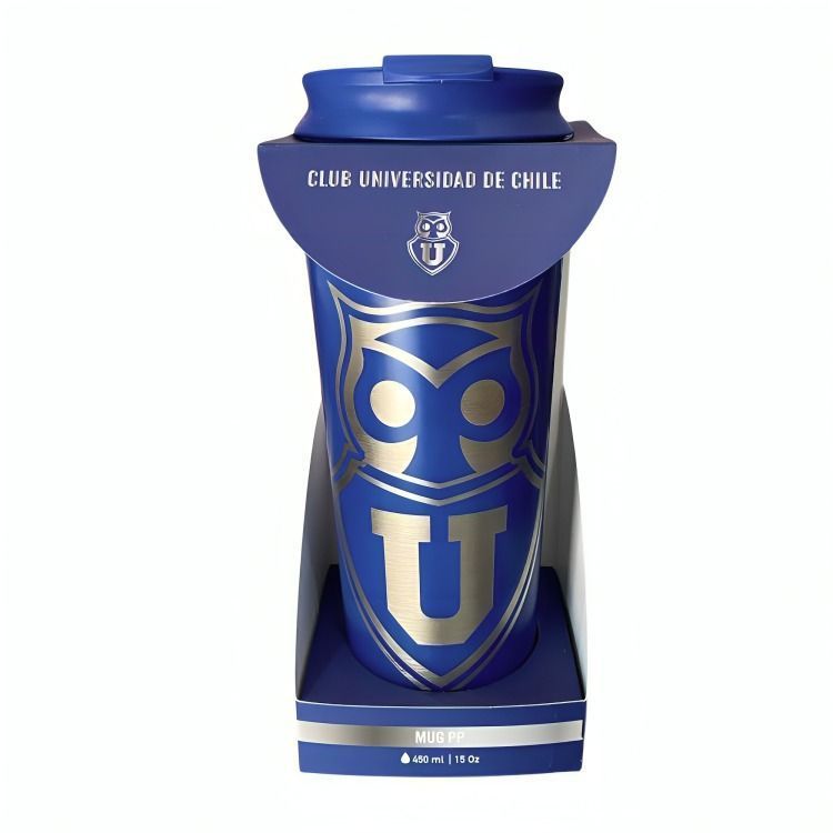 Mug Termico Universidad de Chile, 450 Ml