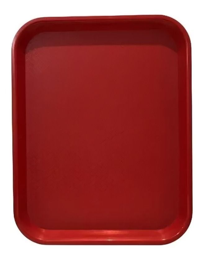 Bandeja roja 45,7x35,6 cm-1