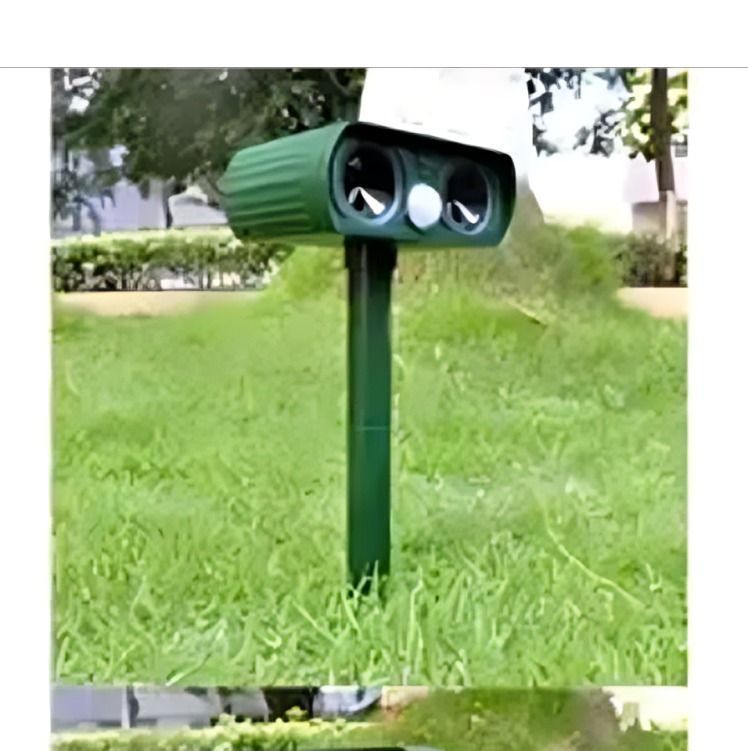 Repelente Gatos, Perros, Plagas De Jardín Ultrasónico, Solar-4